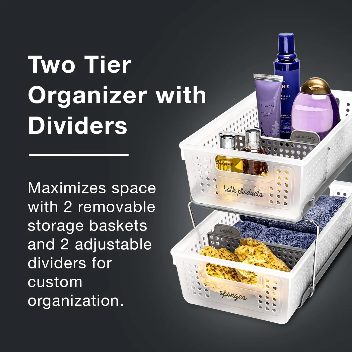 OEM Slide-Out Storage Baskets from China Dowell